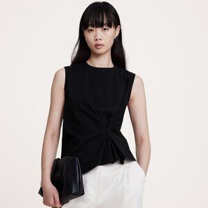 Banana Republic Cotton Draped Tank